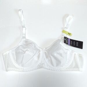NEW Bali White Underwire Bra 36B